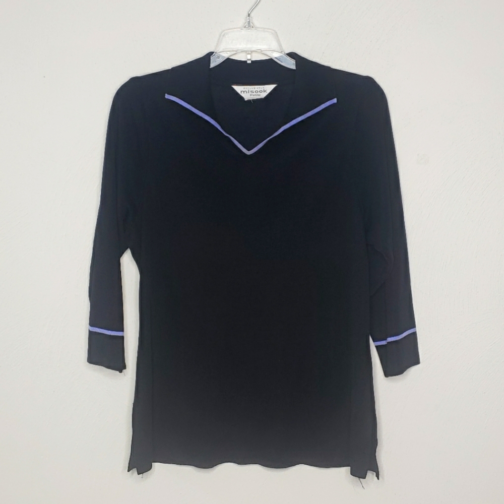 Exclusively Misook 3/4 Sleeve Top